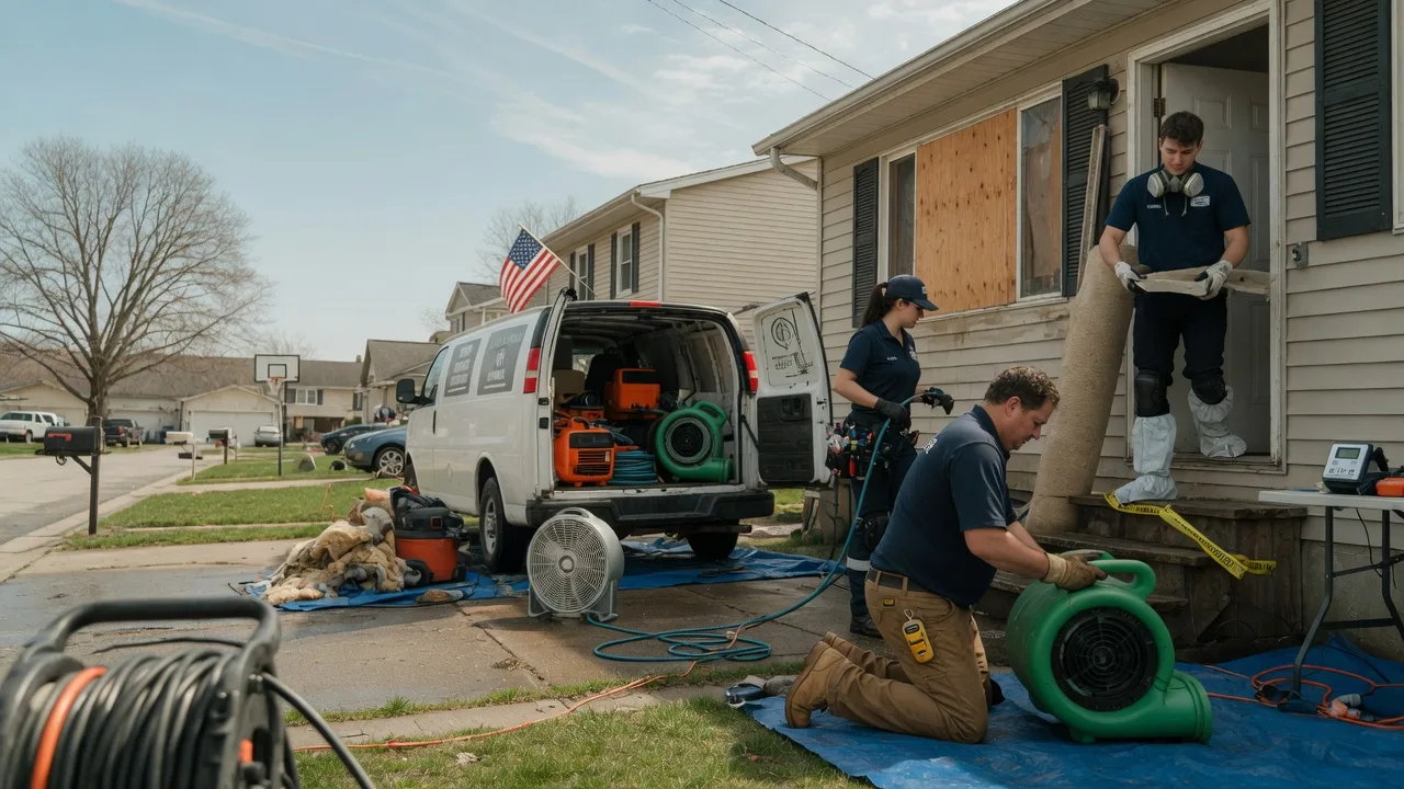 Water Damage Restoration in Wetumka, OK near me